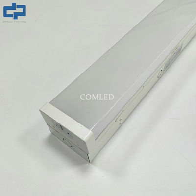 Apparecchio LED a batten da 4FT robusto e durevole con batteria di emergenza IP20 IK10, apparecchi di illuminazione industriali
