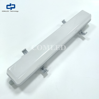 luci a LED a batteria resistenti alle intemperie per progetti di ingegneria apparecchio di luce a LED da 2 piedi con rating di resistenza all'acqua IP65 Parcheggi 18w batteria a LED sottile